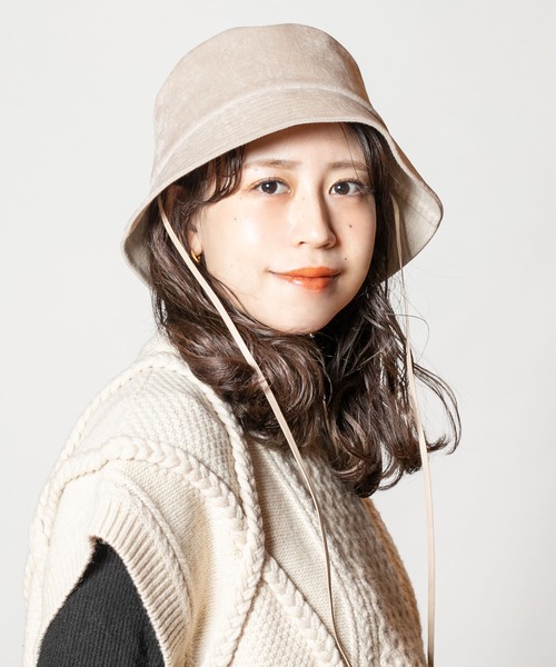 CA4LA（カシラ）の「DENTE 2（ハット・レディース・ブラック/ベージュ/カーキ・ONESIZE）」の13枚目の写真