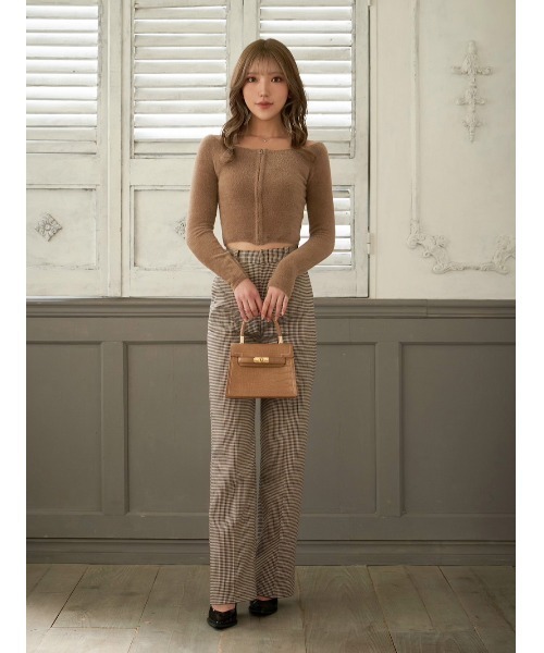 ダーリッチ トップス DDロゴバイカラーニットトップス – Darich