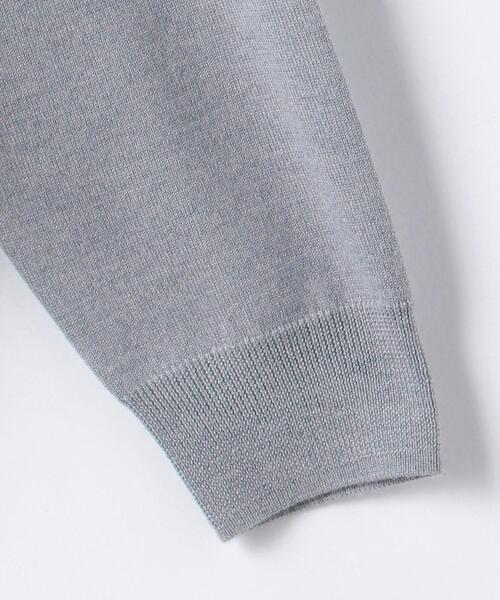 green label relaxing（グリーンレーベルリラクシング）の「＜green label relaxing＞120s 天竺 タートルネック ニット（ニット/セーター・メンズ・ブラック/グレー/ベージュ/ホワイト・XL/M/S/L）」の15枚目の写真