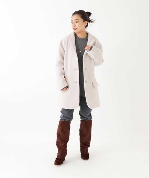 VERMEIL par iena（ヴェルメイユパーイエナ）の「両面モッサジャケット