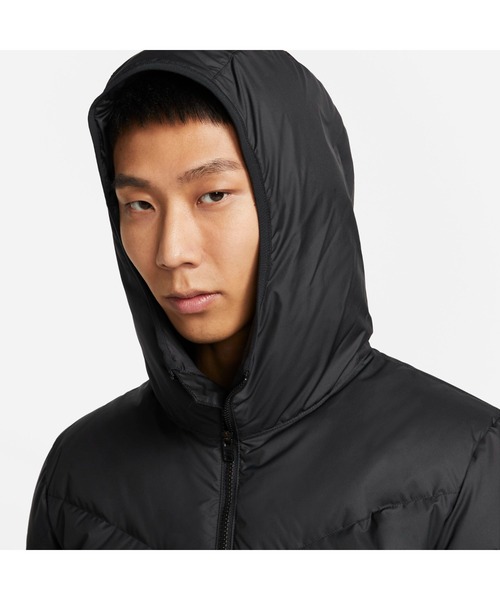 NIKE（ナイキ）の「ナイキ NIKE ナイキ NSW SF ウィンドランナー フーディ ジャケット（ダウンジャケット/コート・メンズ・ブラック・3L/S/L/M/LL）」の3枚目の写真