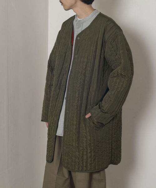 GLOSTER（グロスター）の「【GLOSTER/グロスター】ミリタリーキルティングライナー（その他アウター・メンズ・オリーブ/ブラック/ベージュ・MEDIUM）」の10枚目の写真