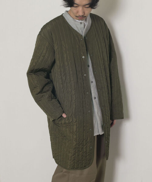 GLOSTER（グロスター）の「【GLOSTER/グロスター】ミリタリーキルティングライナー（その他アウター・メンズ・オリーブ/ブラック/ベージュ・MEDIUM）」の11枚目の写真