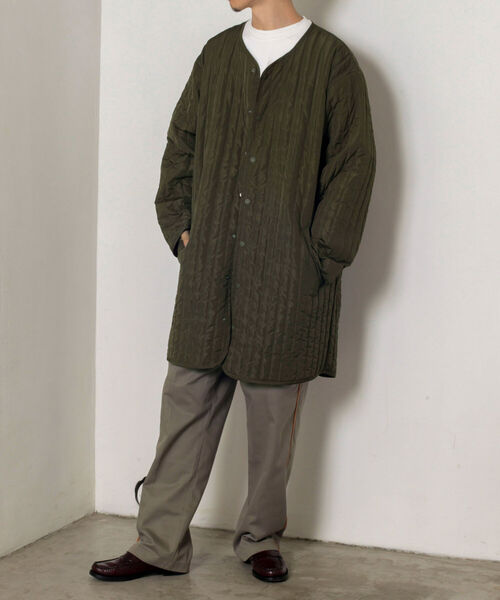 GLOSTER（グロスター）の「【GLOSTER/グロスター】ミリタリーキルティングライナー（その他アウター・メンズ・オリーブ/ブラック/ベージュ・MEDIUM）」の14枚目の写真