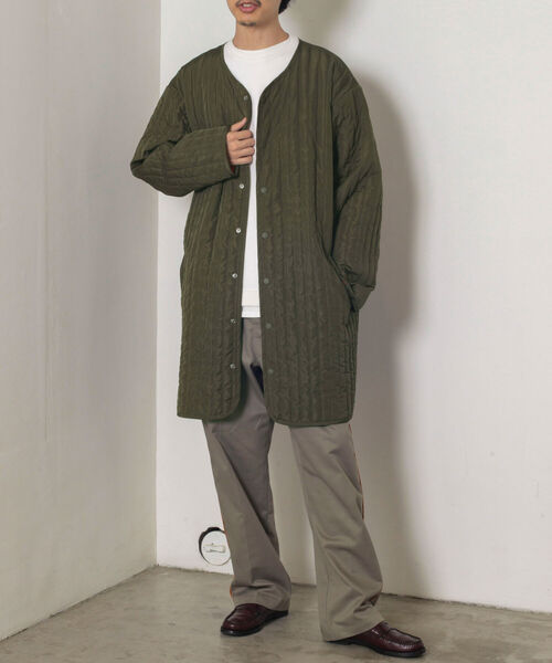 GLOSTER（グロスター）の「【GLOSTER/グロスター】ミリタリーキルティングライナー（その他アウター・メンズ・オリーブ/ブラック/ベージュ・MEDIUM）」の15枚目の写真