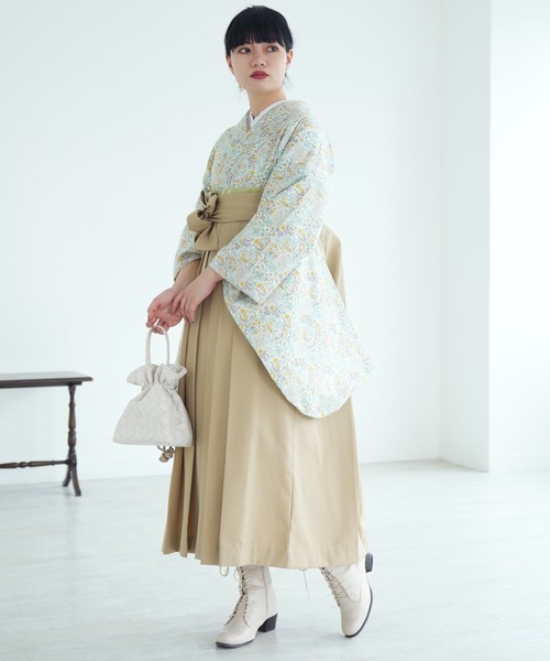 utatane(ウタタネ)の「袴セット 国産生地(着物・レディース・ホワイト・LL/M/L)」の14枚目の写真