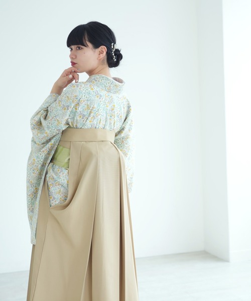 utatane(ウタタネ)の「袴セット 国産生地(着物・レディース・ホワイト・LL/M/L)」の12枚目の写真