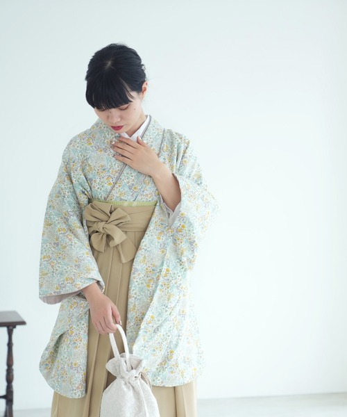 utatane(ウタタネ)の「袴セット 国産生地(着物・レディース・ホワイト・LL/M/L)」の11枚目の写真