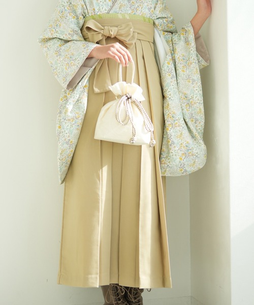 utatane(ウタタネ)の「袴セット 国産生地(着物・レディース・ホワイト・LL/M/L)」の22枚目の写真