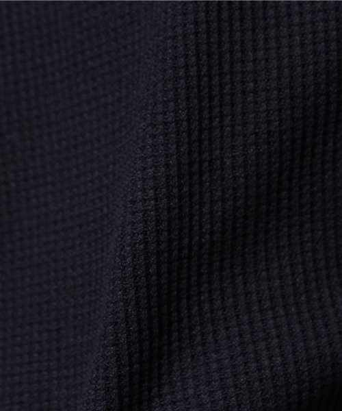 OUTLET(アウトレット)の「【WHO'S WHO gallery】EMワッフルTEE(Tシャツ/カットソー・メンズ・ネイビー・MEDIUM)」の8枚目の写真