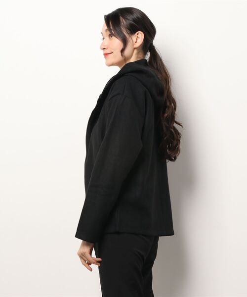 エブール ブルゾンフード付き FRP（エフアールピー）の「YUGA フード付きルーズシルエット