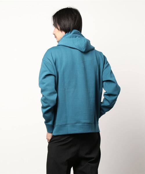 BACK NUMBER（バックナンバー）の「【BACK NUMBER】ビッグシルエットポンチパーカー（パーカー・メンズ・ブラック/グレー/オリーブ/ピンク/ターコイズブルー・M/L/XL）」の7枚目の写真