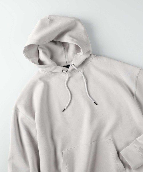 BACK NUMBER（バックナンバー）の「【BACK NUMBER】ビッグシルエットポンチパーカー（パーカー・メンズ・ブラック/グレー/オリーブ/ピンク/ターコイズブルー・M/L/XL）」の3枚目の写真