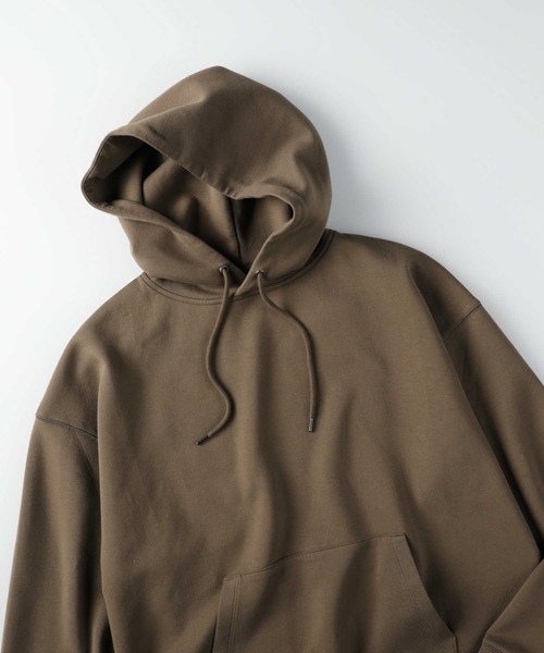 BACK NUMBER（バックナンバー）の「【BACK NUMBER】ビッグシルエットポンチパーカー（パーカー・メンズ・ブラック/グレー/オリーブ/ピンク/ターコイズブルー・M/L/XL）」の14枚目の写真