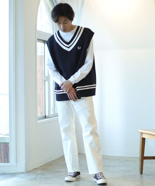 BEAMS(ビームス)の「BEAMS / スキュー カットオフ デニム パンツ(デニムパンツ・メンズ・ホワイト/インディゴブルー・SMALL/MEDIUM/LARGE/X-LARGE)」の5枚目の写真
