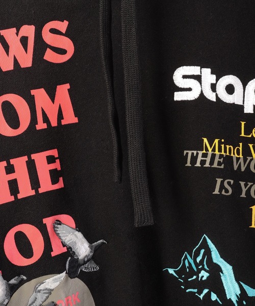 staple(ステイプル)の「【STAPLE】スウェットプルパーカー(パーカー・メンズ・カモフラージュ/グレー/ブラック系その他/ブラック/ブラック系その他2・2XL/L/M/XL)」の18枚目の写真