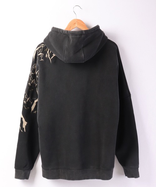 staple(ステイプル)の「【STAPLE】スウェットプルパーカー(パーカー・メンズ・カモフラージュ/グレー/ブラック系その他/ブラック/ブラック系その他2・2XL/L/M/XL)」の8枚目の写真