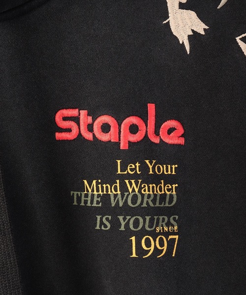 staple(ステイプル)の「【STAPLE】スウェットプルパーカー(パーカー・メンズ・カモフラージュ/グレー/ブラック系その他/ブラック/ブラック系その他2・2XL/L/M/XL)」の9枚目の写真
