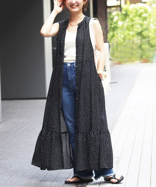 セール ブランド古着 ノースリーブワンピース ワンピース Slobe Iena スローブイエナ のファッション通販 Zozoused