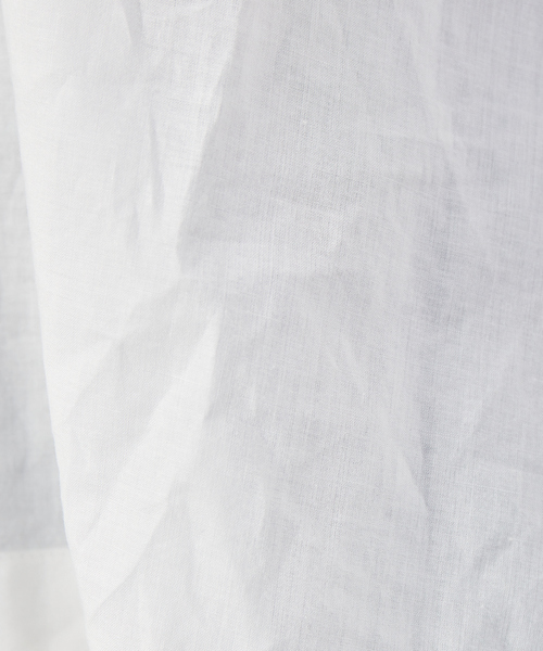 qualite（カリテ）の「【2way】コットンローンラッフルブラウス（シャツ/ブラウス・レディース・オフホワイト/キャメル/ブラック・フリー）」の22枚目の写真