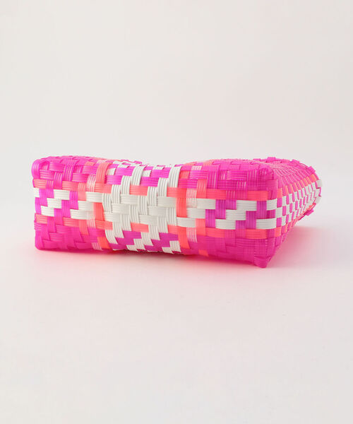 SANRAMI（サンラミ）の「【SANRAMI/サンラミ】 別注メルカドトートバッグ（トートバッグ・レディース・グリーン/ホワイト/ネイビー/ピンク・FREE）」の6枚目の写真