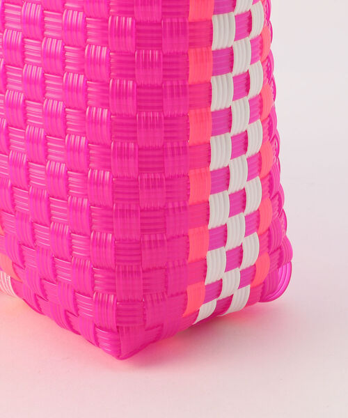 SANRAMI（サンラミ）の「【SANRAMI/サンラミ】 別注メルカドトートバッグ（トートバッグ・レディース・グリーン/ホワイト/ネイビー/ピンク・FREE）」の11枚目の写真