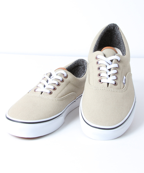 VANS（バンズ）の「VANS × AMERICAN RAG CIE ERA 【ヴァンズ エラ】（スニーカー・メンズ・ベージュ/グレー・11/10/8/9.5/10.5/9/8.5）」の3枚目の写真