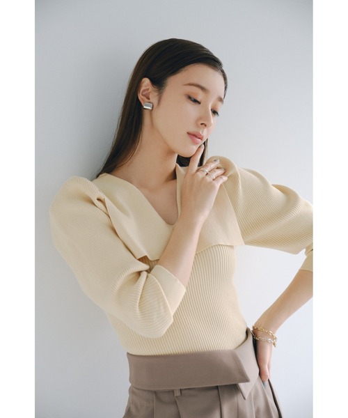 SNIDEL（スナイデル）の「リサイクルシルバーリング（リング・レディース・B/A/C・FREE）」の4枚目の写真