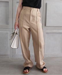 StyleSea | センタータックストレートパンツ(スラックス)