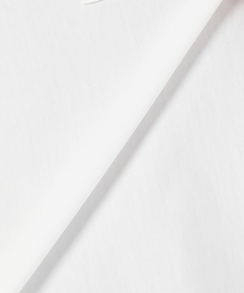 SLOBE IENA（スローブイエナ）の「《追加》ブロードギャザーノーカラーブラウス◆（シャツ/ブラウス・レディース・ホワイト/ベージュ/サックスブルー・FREE）」の6枚目の写真