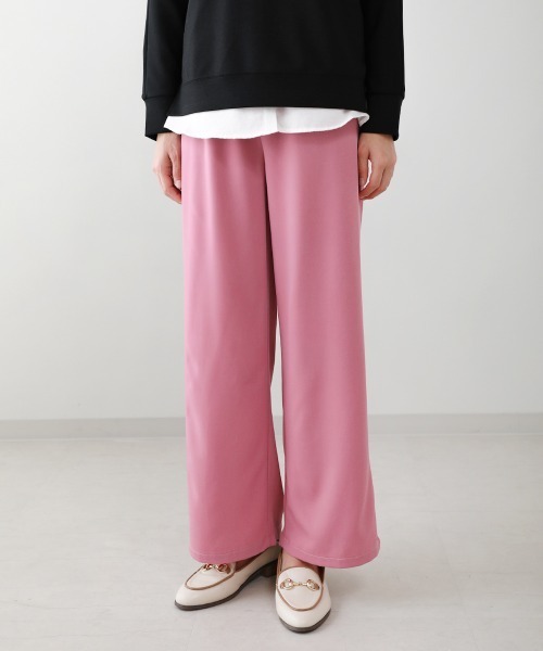 Bou Jeloud（ブージュルード）の「【WEB限定】イージーカラーパンツ（その他パンツ・レディース・ブラック/ベージュ/レッド/オリーブ/ピンク/ターコイズブルー/オレンジ/グリーン/パープル・FREE）」の7枚目の写真