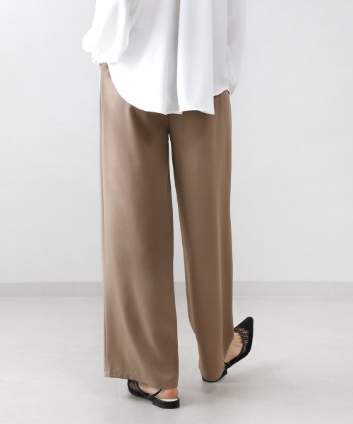 Bou Jeloud（ブージュルード）の「【WEB限定】イージーカラーパンツ（その他パンツ・レディース・ブラック/ベージュ/レッド/オリーブ/ピンク/ターコイズブルー/オレンジ/グリーン/パープル・FREE）」の10枚目の写真