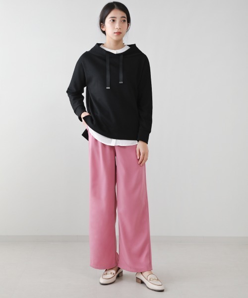 Bou Jeloud（ブージュルード）の「【WEB限定】イージーカラーパンツ（その他パンツ・レディース・ブラック/ベージュ/レッド/オリーブ/ピンク/ターコイズブルー/オレンジ/グリーン/パープル・FREE）」の15枚目の写真