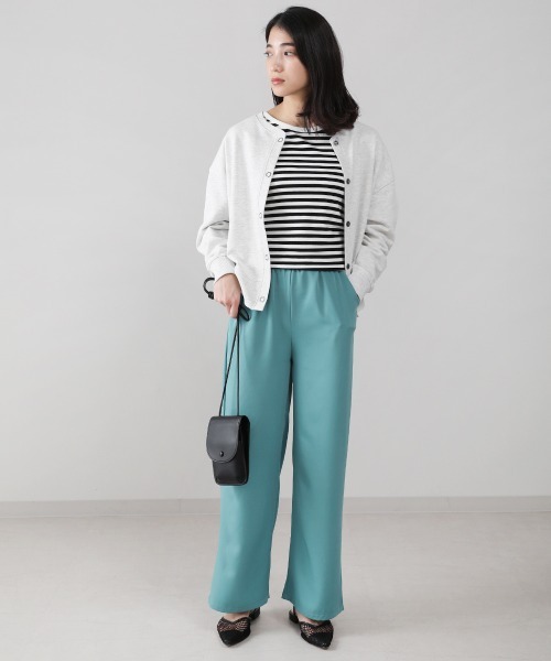 Bou Jeloud（ブージュルード）の「【WEB限定】イージーカラーパンツ（その他パンツ・レディース・ブラック/ベージュ/レッド/オリーブ/ピンク/ターコイズブルー/オレンジ/グリーン/パープル・FREE）」の16枚目の写真