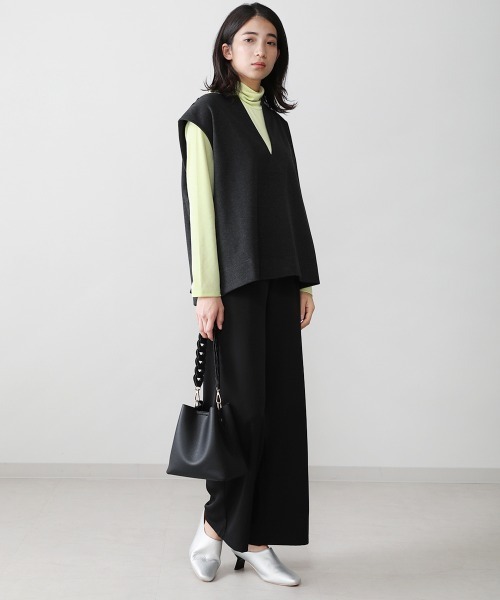 Bou Jeloud（ブージュルード）の「【WEB限定】イージーカラーパンツ（その他パンツ・レディース・ブラック/ベージュ/レッド/オリーブ/ピンク/ターコイズブルー/オレンジ/グリーン/パープル・FREE）」の21枚目の写真