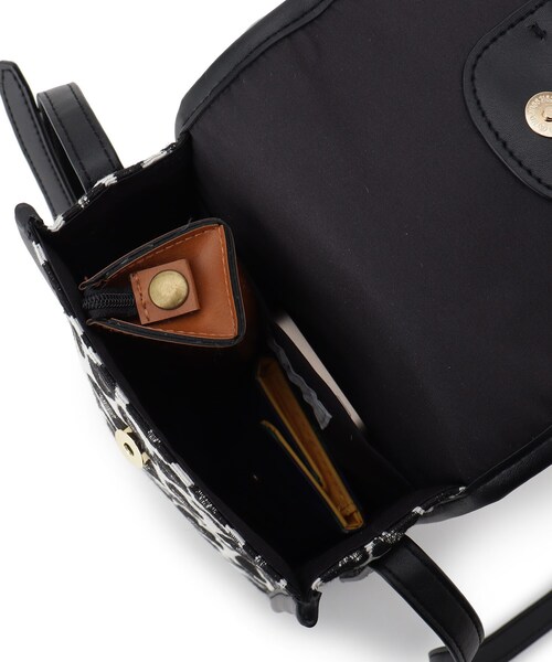 OPAQUE.CLIP（オペークドットクリップ）の「◆アソートフラップミニショルダー（ショルダーバッグ・レディース・オフホワイト/キャメル/ブラック系・00）」の12枚目の写真