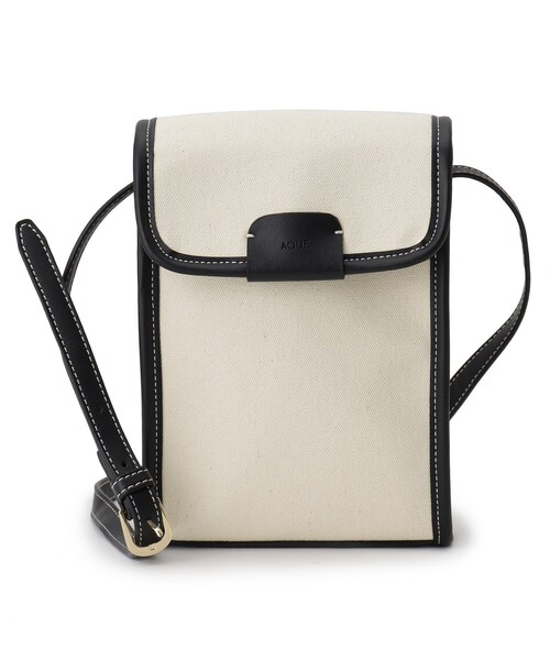 OPAQUE.CLIP（オペークドットクリップ）の「◆アソートフラップミニショルダー（ショルダーバッグ・レディース・オフホワイト/キャメル/ブラック系・00）」の14枚目の写真