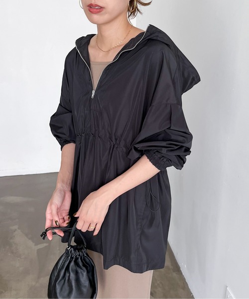 feepur(フェピュール)の「アノラックパーカー(その他アウター・レディース・ブラック/オフホワイト/グレイッシュベージュ・MEDIUM)」の3枚目の写真