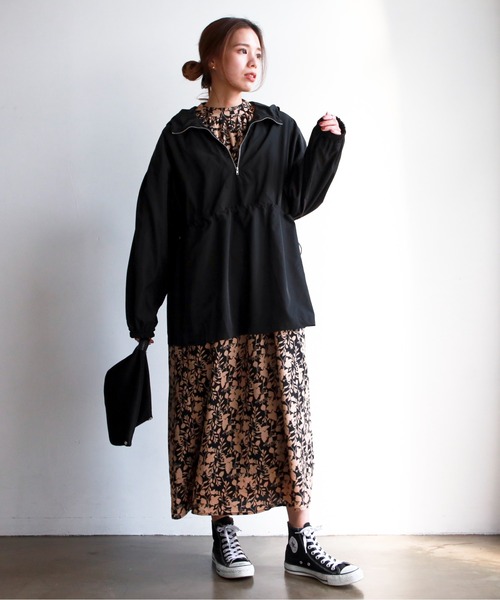 feepur(フェピュール)の「アノラックパーカー(その他アウター・レディース・ブラック/オフホワイト/グレイッシュベージュ・MEDIUM)」の14枚目の写真