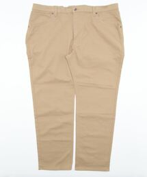 Wrangler（ラングラー）の「Wrangler/ラングラー【BROWNシリーズ】【大きいサイズ】レギュラーストレートパンツ（デニムパンツ）」