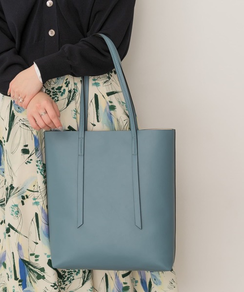 RODE SKO（ロデスコ）の「プレーントートバッグ（トートバッグ・レディース・アイボリー/ブラック/ライトブルー/オリーブ・ONE）」の20枚目の写真