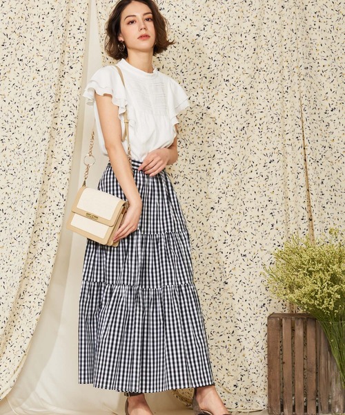 NOELA（ノエラ）の「コットンマキシセットアップ（ワンピース・レディース・その他1/イエロー/オフホワイト・S/M）」の15枚目の写真