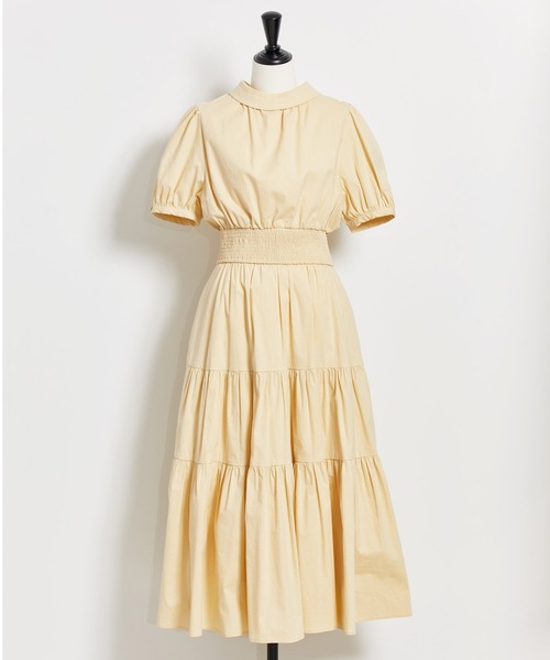 NOELA（ノエラ）の「コットンマキシセットアップ（ワンピース・レディース・その他1/イエロー/オフホワイト・S/M）」の17枚目の写真