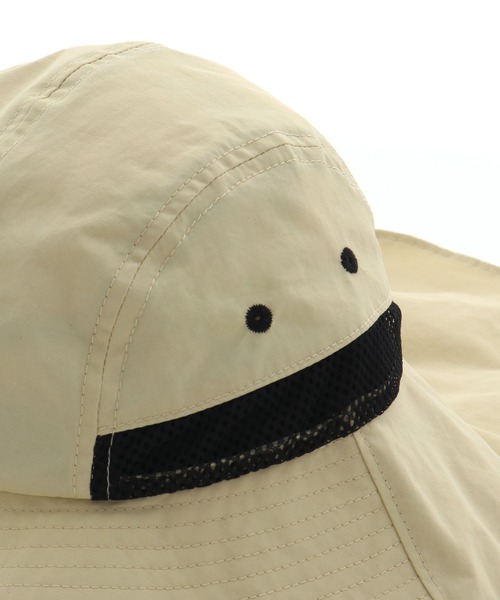 MAKE YOUR DAY(メイクユアデイ)の「ナイロンガーデニングハット(ハット・キッズ・アイボリー/オリーブ/サーモンピンク・M/L/S/XS)」の11枚目の写真
