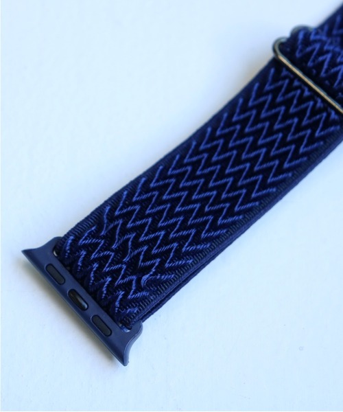 SiNCERE（シンシア）の「Apple Watch Band Stretch nylon / アップルウォッチ バンド ストレッチナイロンタイプ 38-41mm/42-44mm（デジタル腕時計・メンズ・レッド/スカイブルー/ブラック/バーガンディー/ネイビー/グレー/ダークグリーン/ホワイト・42/38）」の11枚目の写真