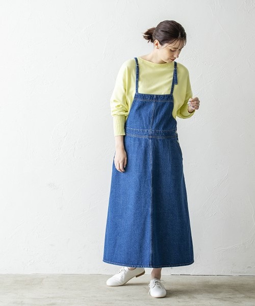 studio CLIP（スタディオクリップ）の「12ゲージUSAコットンニットプルオーバー（ニット/セーター・レディース・ライトグレー/ライトブルー/ネイビー/ライトグリーン・FREE）」の8枚目の写真