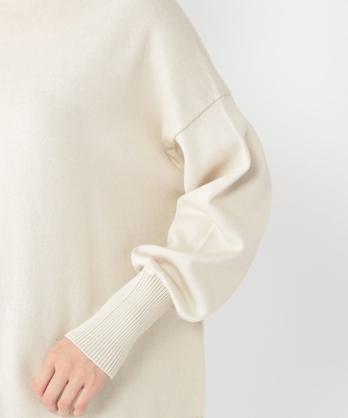 studio CLIP（スタディオクリップ）の「12ゲージUSAコットンニットプルオーバー（ニット/セーター・レディース・ライトグレー/ライトブルー/ネイビー/ライトグリーン・FREE）」の19枚目の写真