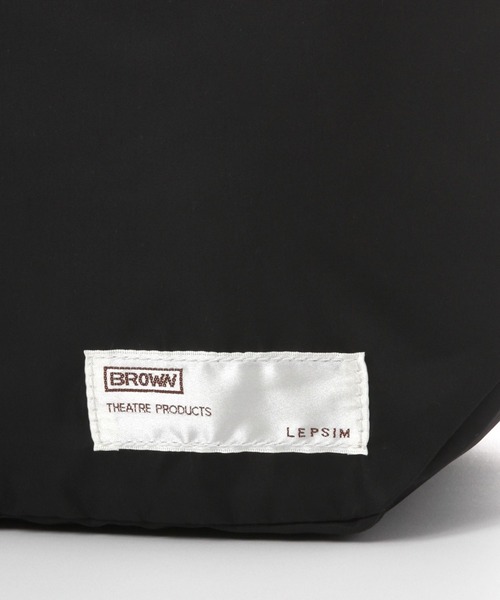 LEPSIM（レプシィム）の「【BROWN THEATRE PRODUCTSコラボ】トートバッグ　267743（トートバッグ・レディース・ブラック/ベージュ・ONE SIZE）」の11枚目の写真