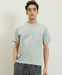 ピグメントダイTシャツ(SAVON)