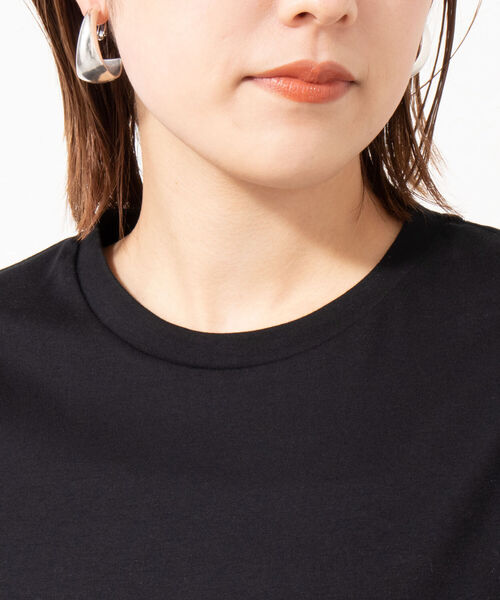 NOLLEY’S(ノーリーズ)の「液アン加工BASIC Tシャツ(Tシャツ/カットソー・レディース・ラベンダー/ライトグリーン/チャコールグレー/ブラック/ロイヤルブルー/オフホワイト/カーキ/ベージュ/ピンク・38/36)」の22枚目の写真
